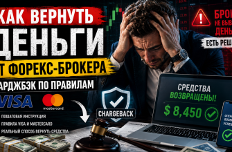 Чарджбэк — возврат денег от брокера-мошенника через банк