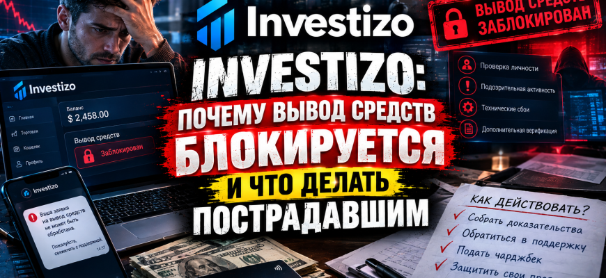 Регуляторный статус Investizo: регистрация без лицензии